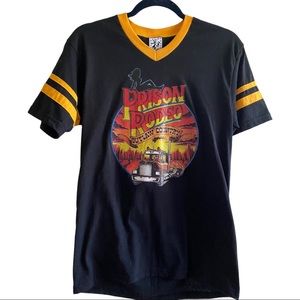 Vintage prison rodeo t shirt unisex small